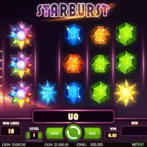 MegaDice - Starburst - Slot Classique NetEnt