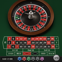 MegaDice - Roulette Européenne - Jeu de Table Élégant